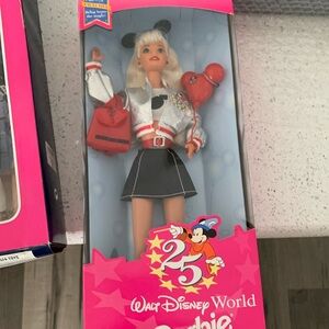 Vintage Special Edition Walt Disney World Barbie 25 th New